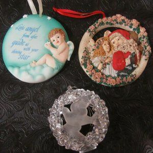 Christmas Tree ornaments lot sale 2 for $15.00